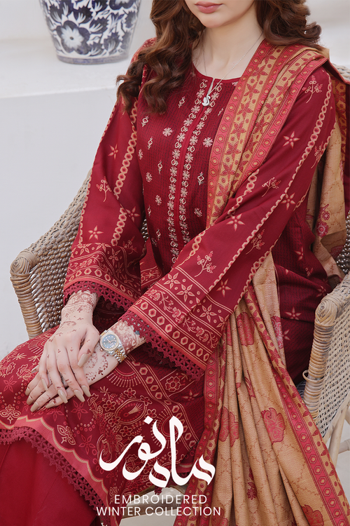 Dastoor Khaddar Printed & Embroidered Collection 2024