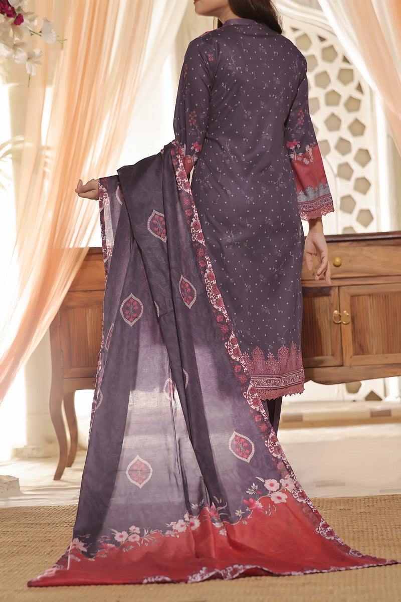 Aizal Print Lawn D-04