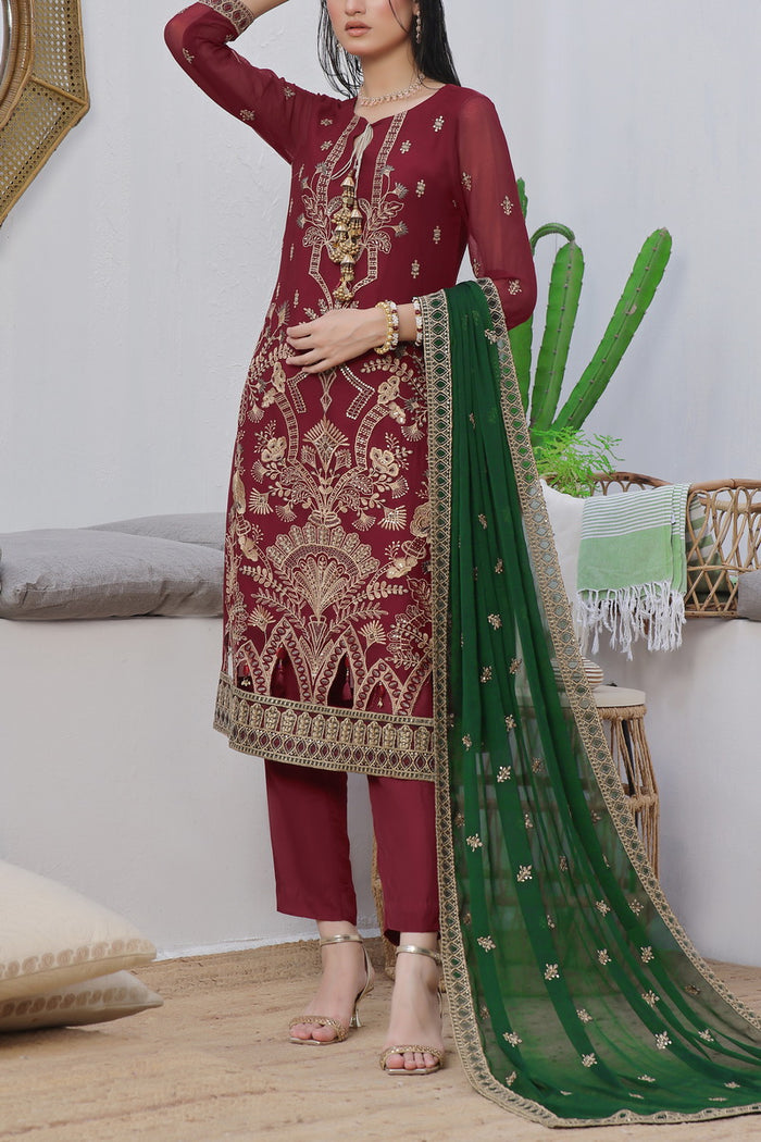 Roohi Chiffon D-13