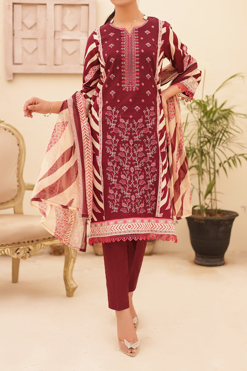 Reshma Emb Lawn D-90