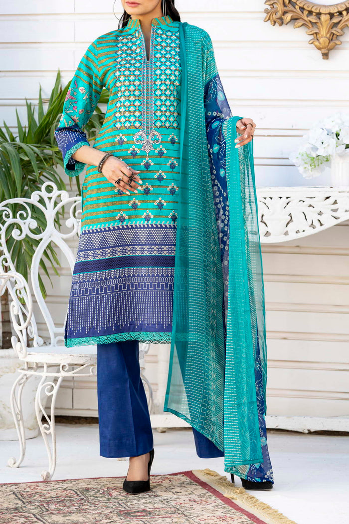 Reshma Emb Lawn D-08